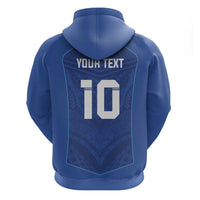 Custom Samoa Rugby Hoodie Tatau Tribal Motifs Sporty Style - Polynesian Pride