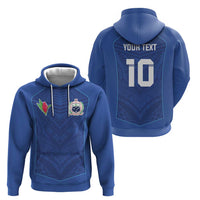 Custom Samoa Rugby Hoodie Tatau Tribal Motifs Sporty Style - Polynesian Pride