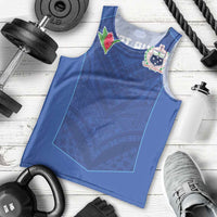 Custom Samoa Rugby Men Tank Top Tatau Tribal Motifs Sporty Style - Polynesian Pride