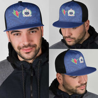 Samoa Rugby Mesh Trucker Cap Tatau Tribal Motifs Sporty Style LT03 - Polynesian Pride