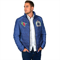 Custom Samoa Rugby Padded Jacket Tatau Tribal Motifs Sporty Style - Polynesian Pride