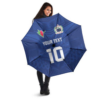 Custom Samoa Rugby Umbrella Tatau Tribal Motifs Sporty Style - Polynesian Pride