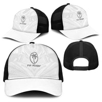 Fiji Rugby Baseball Net Cap Tapa Tribal Motifs Sporty Style LT03 - Polynesian Pride