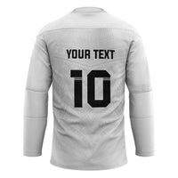 Custom Fiji Rugby Hockey Jersey Tapa Tribal Motifs Sporty Style - Polynesian Pride