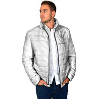 Custom Fiji Rugby Padded Jacket Tapa Tribal Motifs Sporty Style - Polynesian Pride