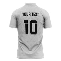 Custom Fiji Rugby Zipper Polo Shirt Tapa Tribal Motifs Sporty Style - Polynesian Pride