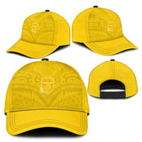 Niue Rugby Classic Cap Hiapo Tribal Motifs Sporty Style LT03 - Polynesian Pride
