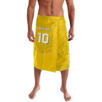 Custom Niue Rugby Lavalava Hiapo Tribal Motifs Sporty Style - Polynesian Pride