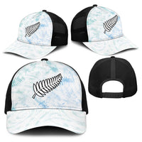 New Zealand Football Baseball Net Cap The Whites-Aotearoa Inspired LT03 - Polynesian Pride