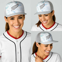 New Zealand Football Baseball Net Cap The Whites-Aotearoa Inspired LT03 - Polynesian Pride