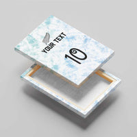 Custom New Zealand Football Canvas Wall Art The Whites-Aotearoa Inspired - Polynesian Pride