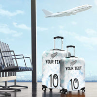Custom New Zealand Football Luggage Cover The Whites-Aotearoa Inspired - Polynesian Pride
