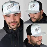 New Zealand Football Mesh Trucker Cap The Whites-Aotearoa Inspired LT03 - Polynesian Pride