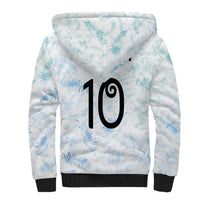 Custom New Zealand Football Sherpa Hoodie The Whites-Aotearoa Inspired - Polynesian Pride