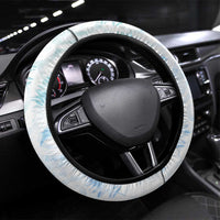 New Zealand Football Steering Wheel Cover The Whites-Aotearoa Inspired - Polynesian Pride