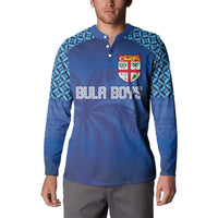 Custom Fiji Football-Towards World Cup 2026 Button Sweatshirt