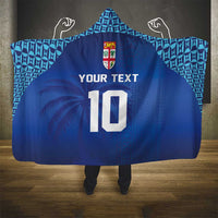 Custom Fiji Football-Towards World Cup 2026 Hooded Blanket