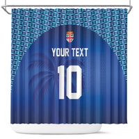 Custom Fiji Football-Towards World Cup 2026 Shower Curtain