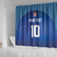 Custom Fiji Football-Towards World Cup 2026 Shower Curtain