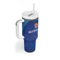 Custom Fiji Football-Towards World Cup 2026 Tumbler With Handle