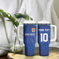 Custom Fiji Football-Towards World Cup 2026 Tumbler With Handle