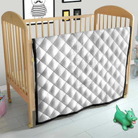 Philippines Barong Style Quilt with Polynesian Art and Leaf Motif White Color LT03 - Polynesian Pride
