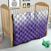 Philippines Barong Style Quilt with Polynesian Art and Leaf Motif Purple Color LT03 - Polynesian Pride
