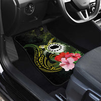 Kia Orana Cook Islands Car Mats Turtle and Hibiscus Polynesian Pattern LT03 - Polynesian Pride