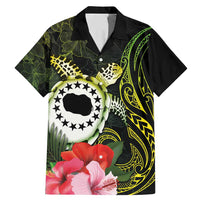 Kia Orana Cook Islands Family Matching Mermaid Dress and Hawaiian Shirt Turtle and Hibiscus Polynesian Pattern