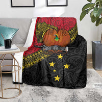 Papua New Guinea Goroka Show Blanket Bird-of-paradise and Melanesian Tattoo Pattern LT03 - Polynesian Pride
