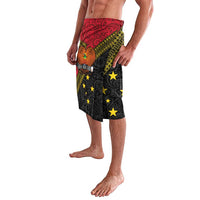 Papua New Guinea Goroka Show Lavalava Bird-of-paradise and Melanesian Tattoo Pattern LT03 - Polynesian Pride