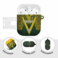 Australia Rugby Custom AirPods Case Aboriginal Art Sporty Style LT03 - Polynesian Pride