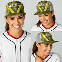 Australia Rugby Baseball Net Cap Aboriginal Art Sporty Style LT03 - Polynesian Pride