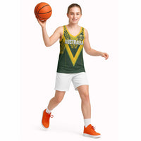 Australia Rugby Custom Basketball Jersey Aboriginal Art Sporty Style LT03 - Polynesian Pride