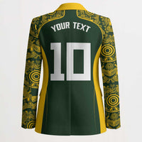 Australia Rugby Custom Blazer Aboriginal Art Sporty Style LT03 - Polynesian Pride