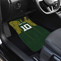 Australia Rugby Custom Car Mats Aboriginal Art Sporty Style LT03 - Polynesian Pride