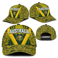 Australia Rugby Classic Cap Aboriginal Art Sporty Style LT03 - Polynesian Pride