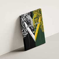 Aotearoa Australia Rugby Canvas Wall Art Maori and Aboriginal Art Sporty Style LT03 - Polynesian Pride