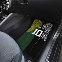 Aotearoa Australia Rugby Car Mats Maori and Aboriginal Art Sporty Style LT03 - Polynesian Pride