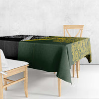 Aotearoa Australia Rugby Tablecloth Maori and Aboriginal Art Sporty Style LT03 - Polynesian Pride