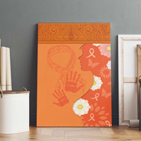 International Day for the Elimination of Violence Against Women Canvas Wall Art Polynesian Pattern LT03 - Polynesian Pride