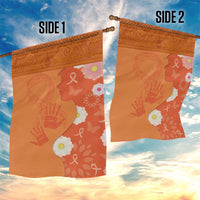 International Day for the Elimination of Violence Against Women Garden Flag Polynesian Pattern LT03 - Polynesian Pride