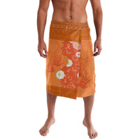 International Day for the Elimination of Violence Against Women Lavalava Polynesian Pattern LT03 Orange - Polynesian Pride