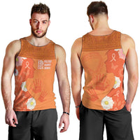International Day for the Elimination of Violence Against Women Men Tank Top Polynesian Pattern LT03 - Polynesian Pride