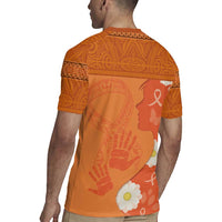 International Day for the Elimination of Violence Against Women Rugby Jersey Polynesian Pattern LT03 - Polynesian Pride