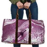 Personalised New Zealand Aotearoa Darts Masters Travel Bag Maori Art Tattoo with Tribal Dart Symbol Pink - Polynesian Pride