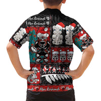 New Zealand Christmas Hawaiian Shirt Maori Christmas Spirit - Meri Kirihimete LT03 - Polynesian Pride