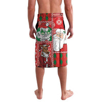 Australian Christmas Lavalava - Santa Koala Kangaroo and Holiday Cheer LT03 - Polynesian Pride