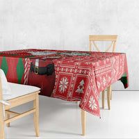 Australian Christmas Tablecloth - Santa Koala Kangaroo and Holiday Cheer LT03 - Polynesian Pride