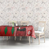 Australian Christmas Tablecloth - Santa Koala Kangaroo and Holiday Cheer LT03 - Polynesian Pride